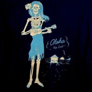 NWT Rip Curl Hula Skelly S/S Men's Tee